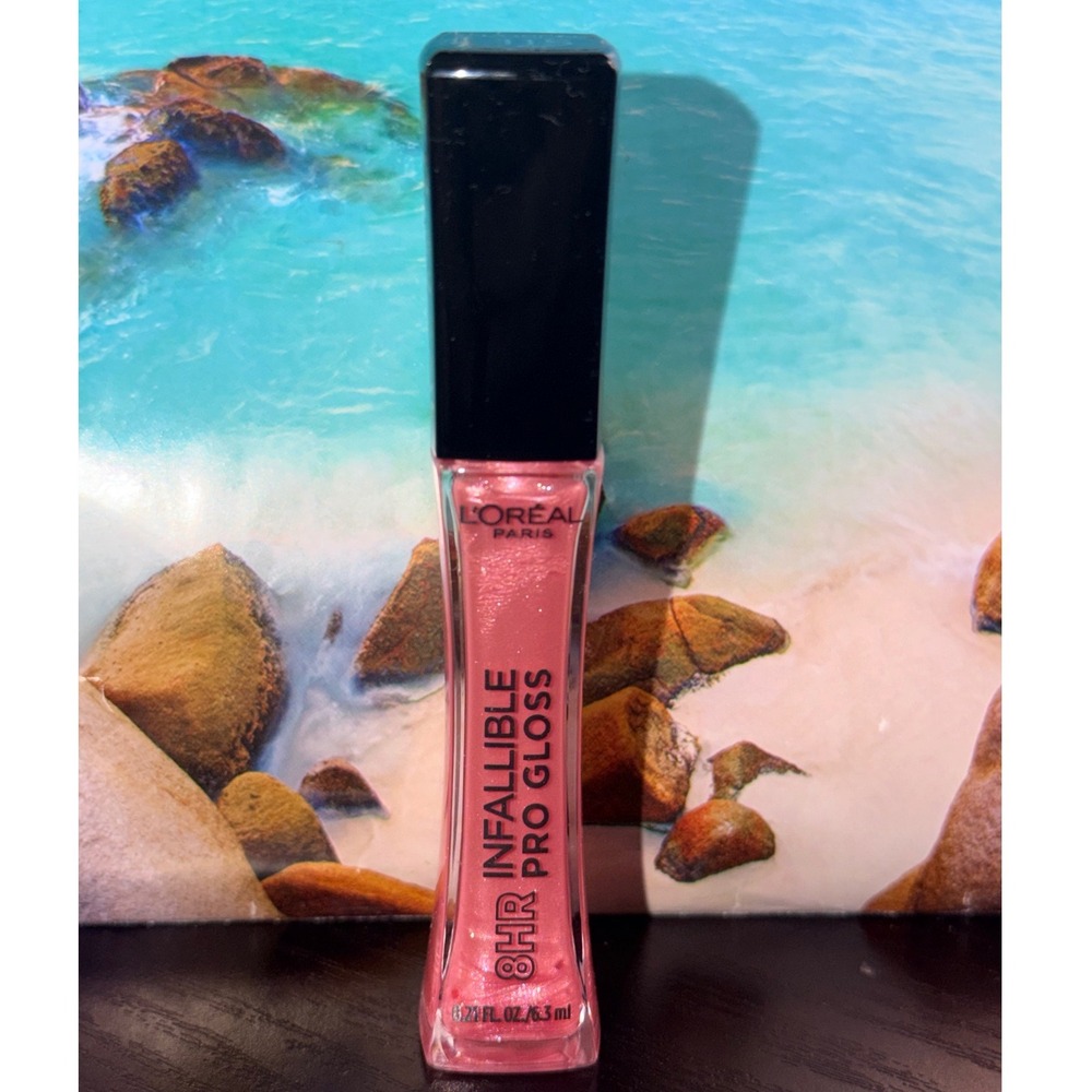 L'Oreal Paris Infallible 8HR Pro Gloss 115 Blush Pink Shimmer